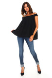 Women's Off Shoulder Flow Top