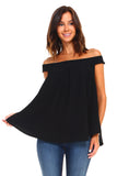 Women's Off Shoulder Flow Top